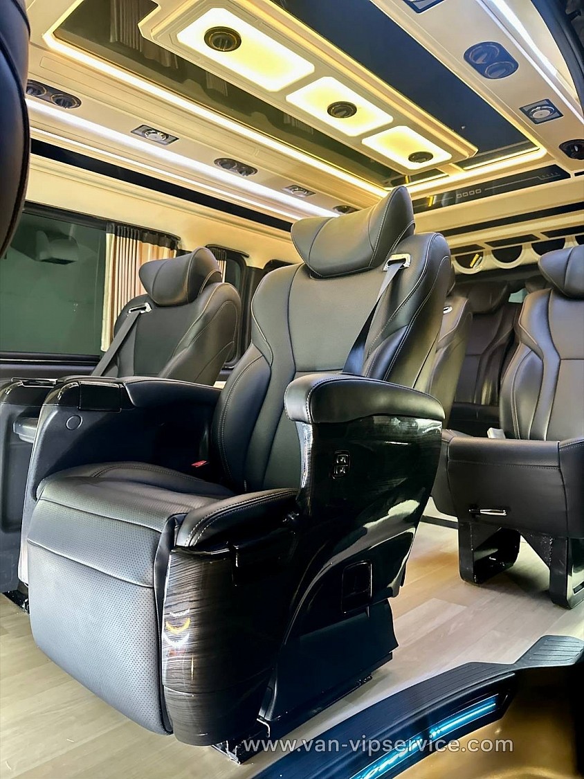 Hire a VIP van for a trip to another province.