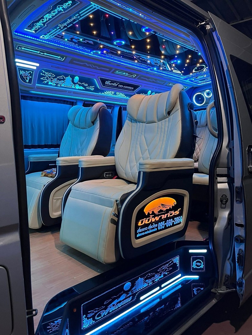 Hire a van for tours to other provinces.
