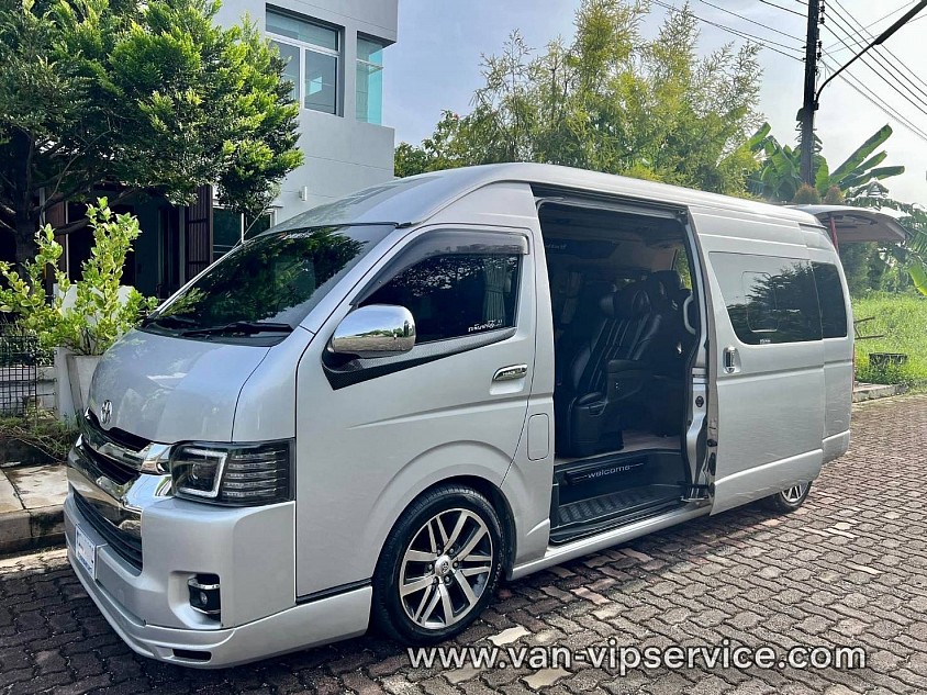 Book a VIP van in advance.