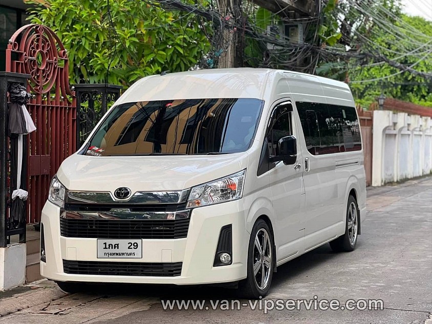 Hire a van to Bangkok.