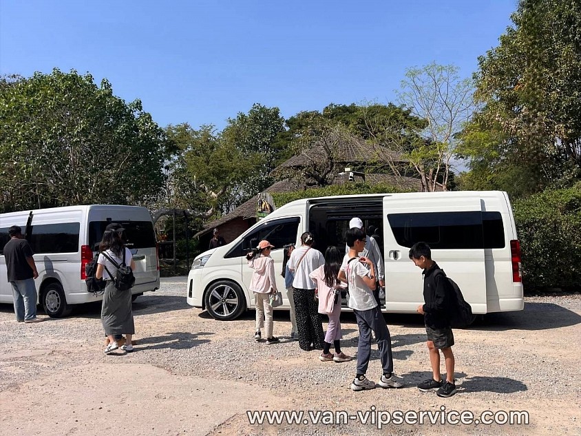 Hire a van to U-Tapao Airport.