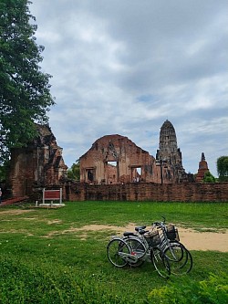 Book a minivan to Ayutthaya.