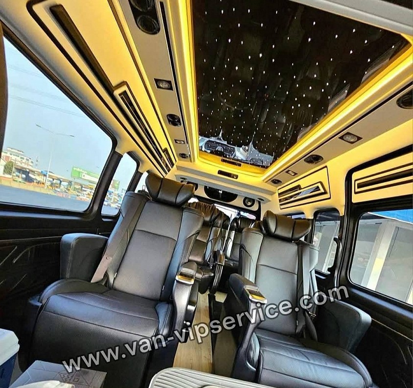 Book a van with a driver to Hua Hin.