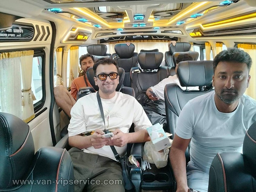 Hire a van to Pattaya.