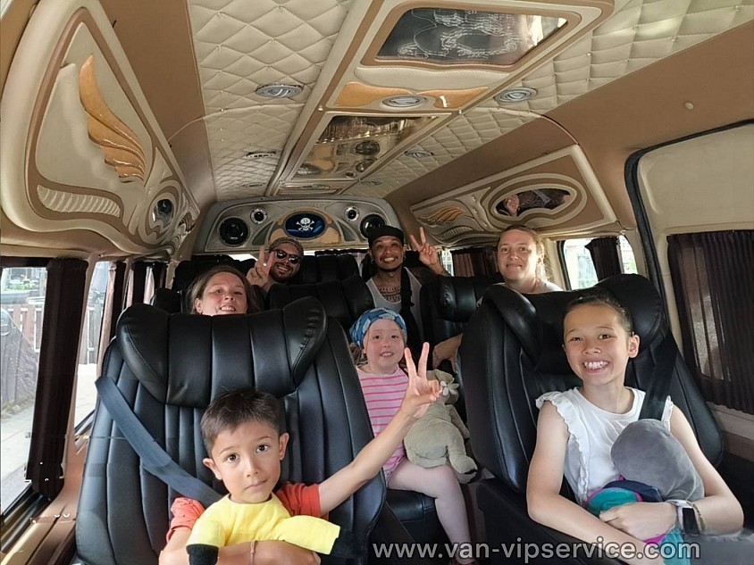 Hire a VIP van from Pattaya to Bangkok.