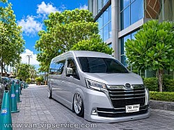 Hire a van to Suvarnabhumi Airport.