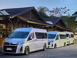 Call a VIP van in Nan.