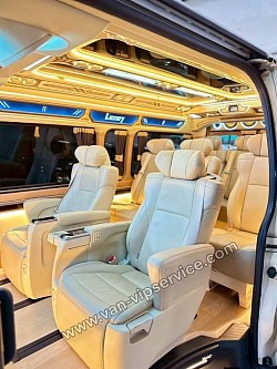 Call a VIP van from Pattaya to Bangkok.